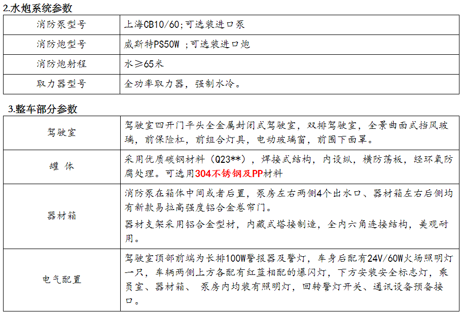 五十鈴8.5噸水罐消防車(chē)